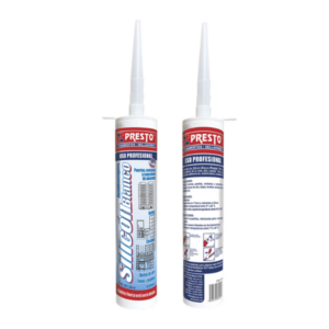Silicon 100% Blanco Presto Cartucho 300 ml