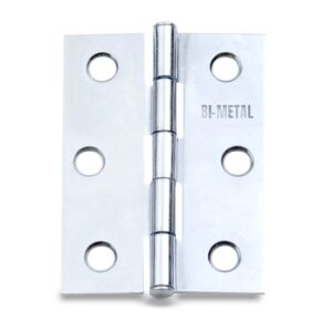 Bisagra Alargada Bimetal 3" x 2" Galvanizada (caja 20 pzas)