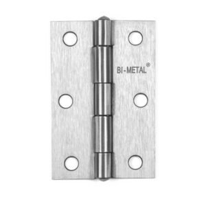 Bisagra Alargada Bimetal 3" x 2" Niquel Satin (caja 20 pzas)