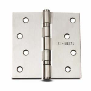 Bisagra Embalerada Bimetal 4" x 4" Niquel Satin (pza)