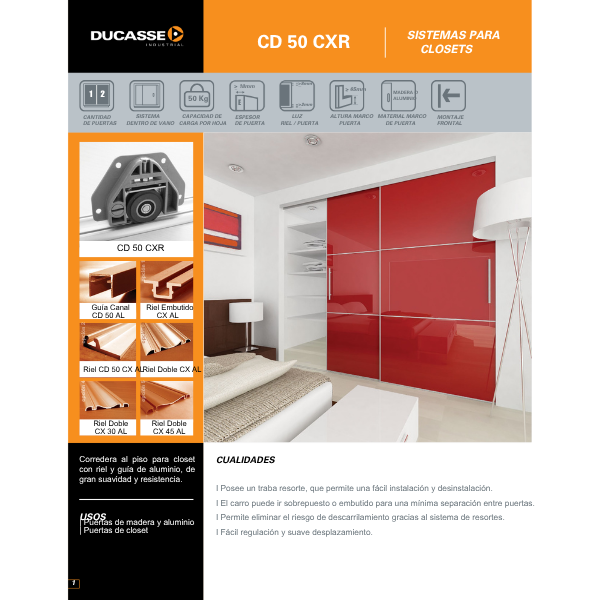 Sistema CD-50 CXR Ducasse (2 Hojas) - Imagen 2