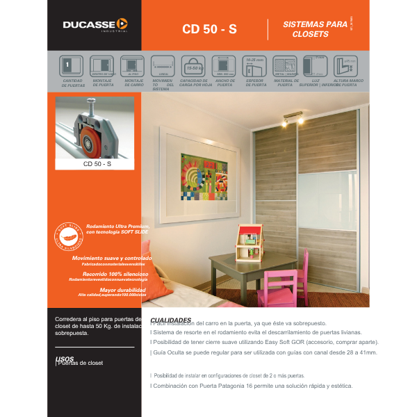 Sistema CD-50 S Ducasse (1 Hoja) - Imagen 2