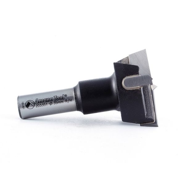 Broca Forstner Amana Tool para Bisagras con Punta de Carburo 35 mm 203351 - Imagen 2