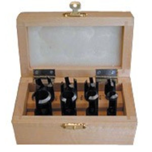 Juego Timberline de 8 Cortadores de Tapones Rectos y Cónicos para Madera 607-500 - Imagen 2