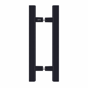 Asa Doble Cuadrada Tipo 'H' Negra PH-14-N 45 cm ETC