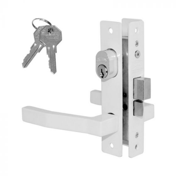 Cerradura para Puerta de Aluminio Mod. 550 Blanca Phillips - Imagen 2